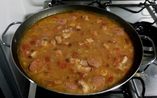 Sopa de pinhão curitibana