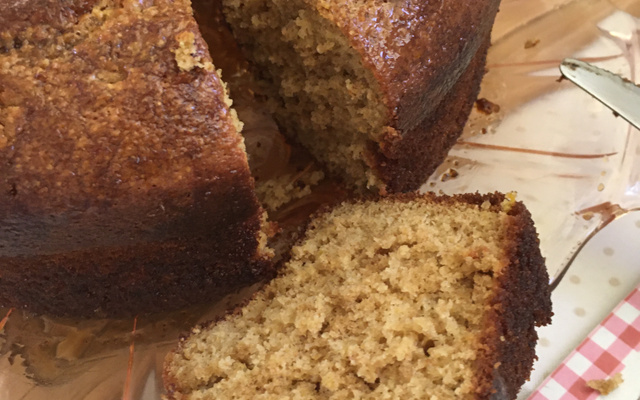 Bolo de laranja integral