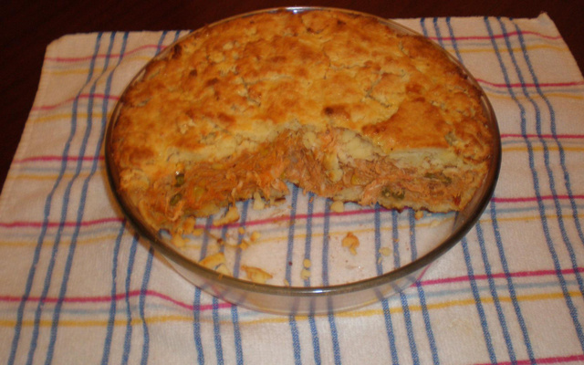 Empadão de frango supimpa (com massa de ricota e fécula de batata)