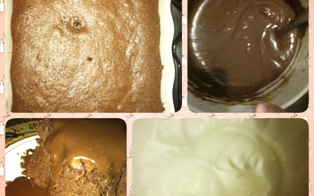 Bolo de chocolate muito fofo