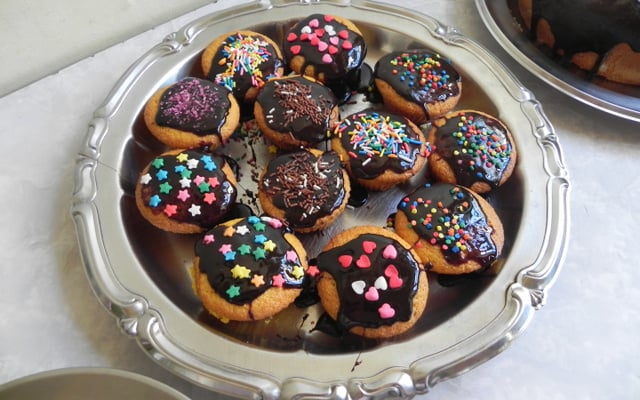Muffins de cenoura