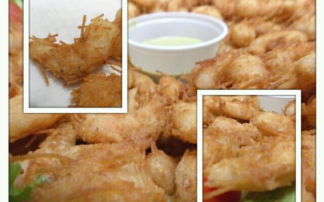 Camarão empanado super crocante
