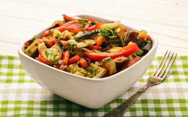 Salada de berinjela