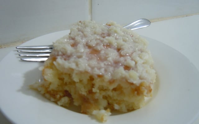 Bolo de coco delicioso