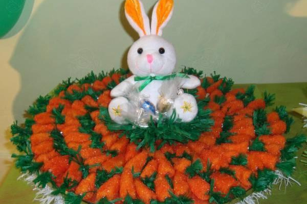 Ovo de Páscoa recheado com trufa branca