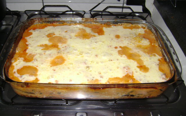 Lasanha de berinjela