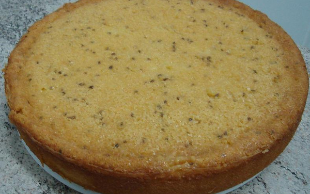 Bolo de fubá cremoso da vovó Rosa