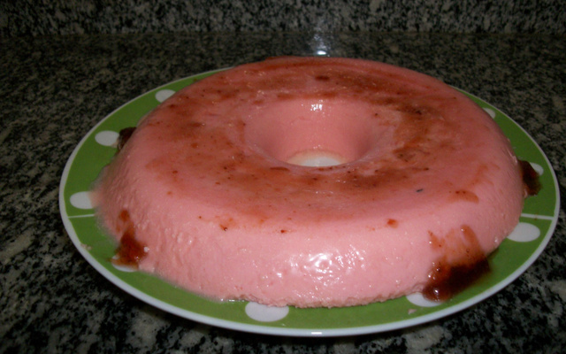 Pudim dos anjos de liquidificador