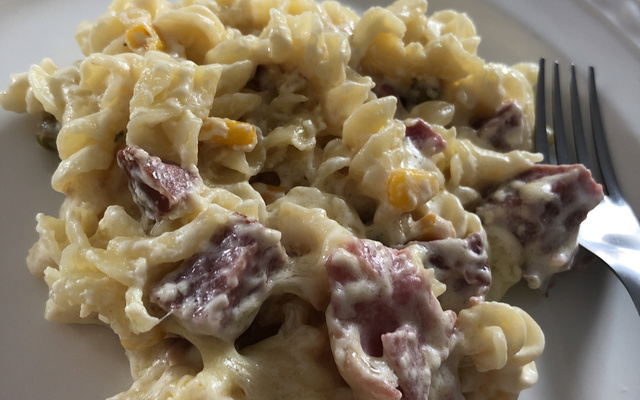 Macarronada simples, fácil e deliciosa