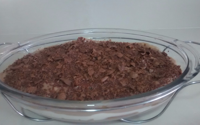 Pavê de chocolate simples