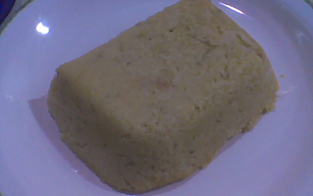Bolo de farinha de milho (Vegan)