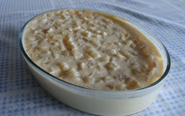 Gelado de abacaxi