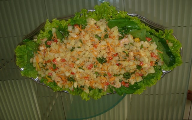 Salada de bacalhau Fátima