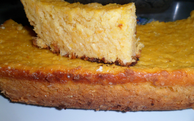 Bolo de milho verde cremoso