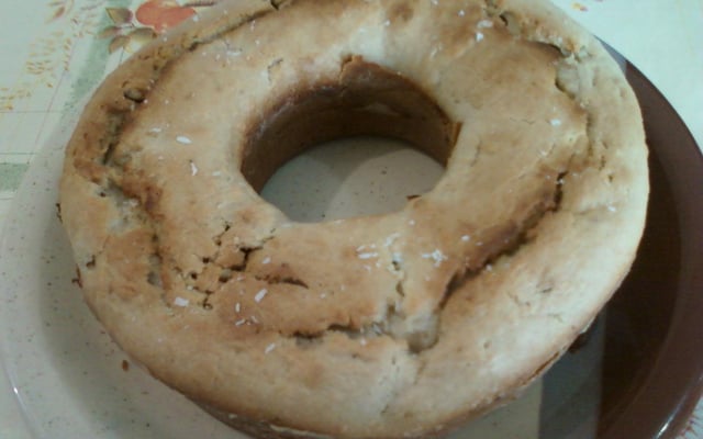 Bolo de banana diet de liquidificador