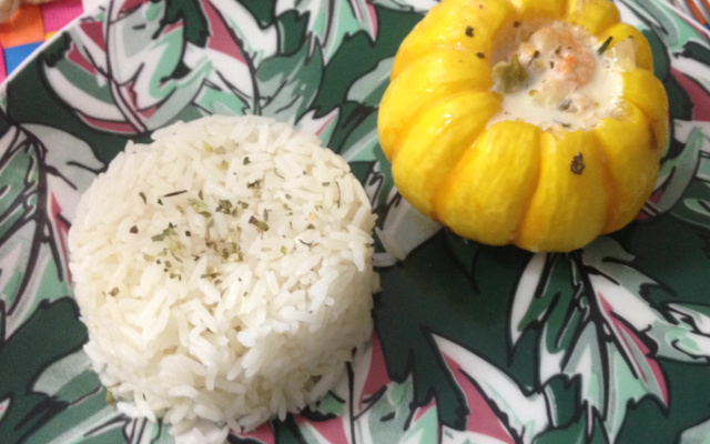 Camarão na moranguinha