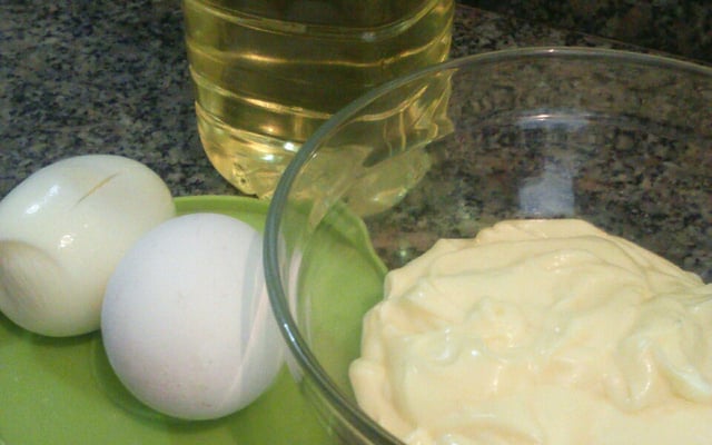 Maionese caseira de ovo