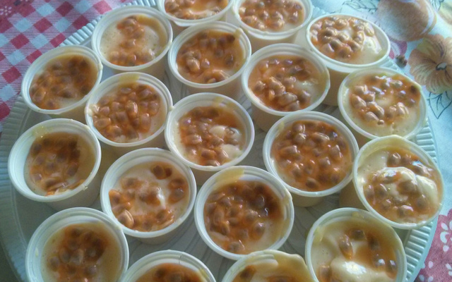 Mousse de maracujá fácil