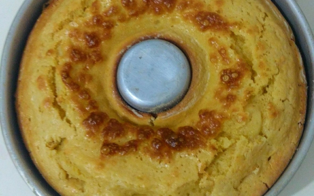 Bolo de milho cremoso fácil