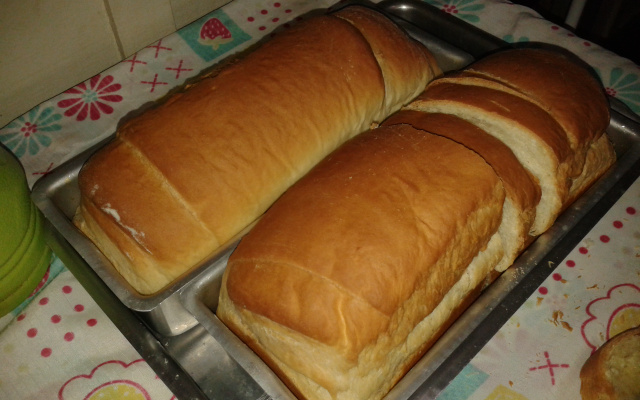 Pão caseiro enriquecido do Douglets