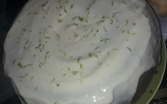 Bolo de limão de padaria