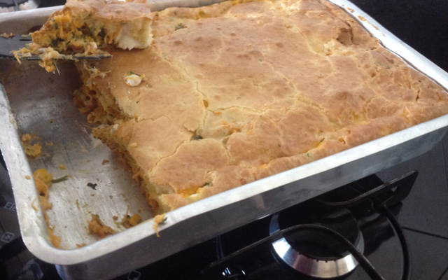 Receita de torta de frango de liquidificador