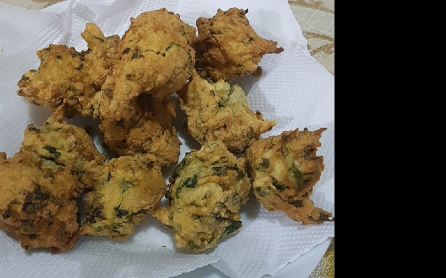 Bolinho de espinafre