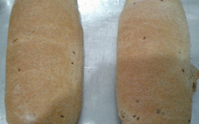 Pão integral simples