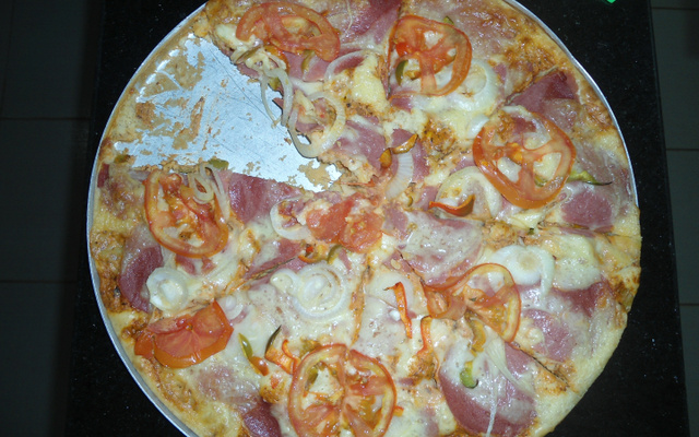Torta -Pizza rápida de sardinha