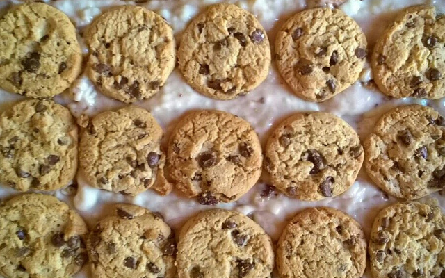 Pavê de cookies e nutella