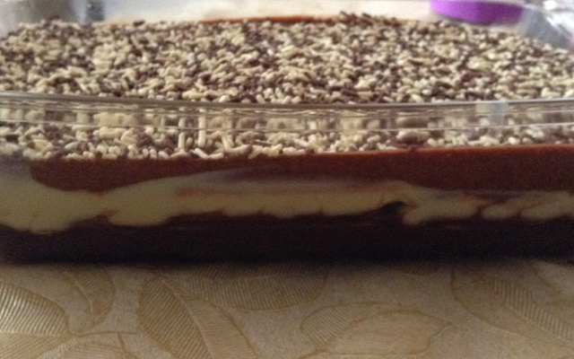 Pavê de chocolate sensacional