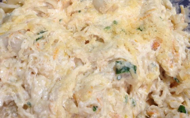 Macarrão de estrogonoff