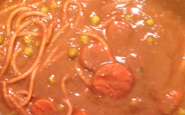 Sopa de feijão turbinada