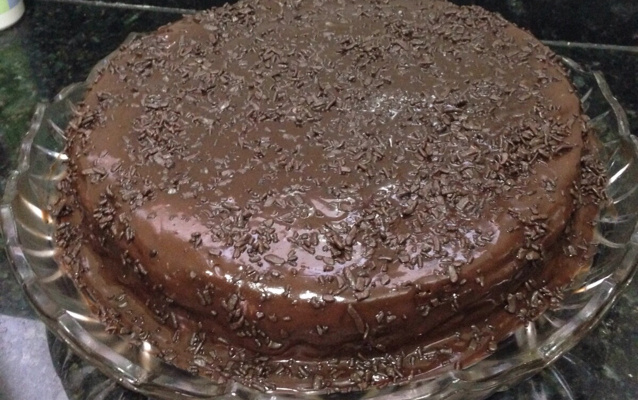 Bolo bomba de chocolate