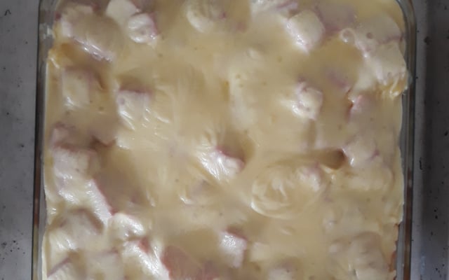 Macarrão talharim de forno