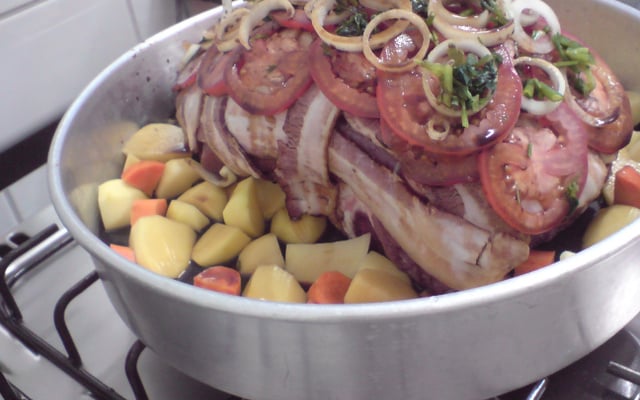 Costela assada Monteiros