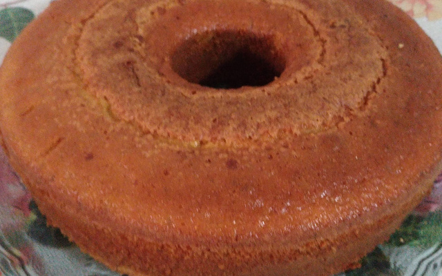 Bolo de fubá super prático e gostoso