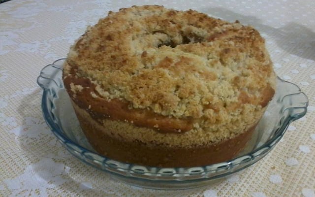 Bolo de banana simples