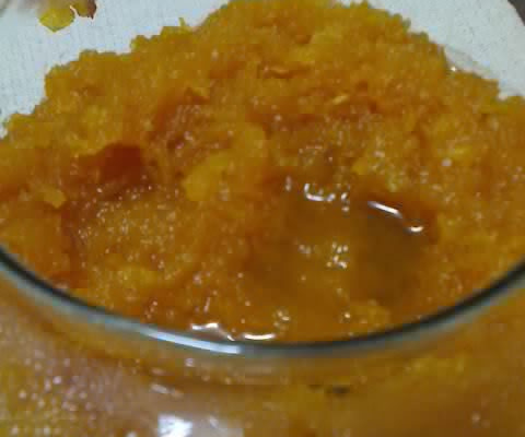 Doce de abóbora com coco