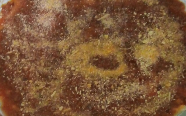 Purê de batata com carne moída