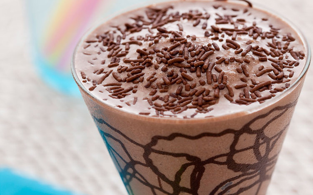 Milk shake de chocolate