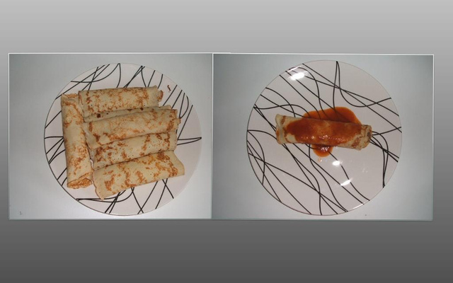 Panquecas de carne moída