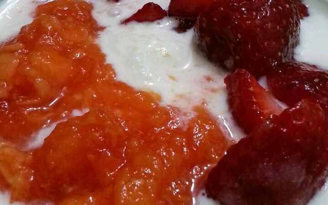 Iogurte natural caseiro