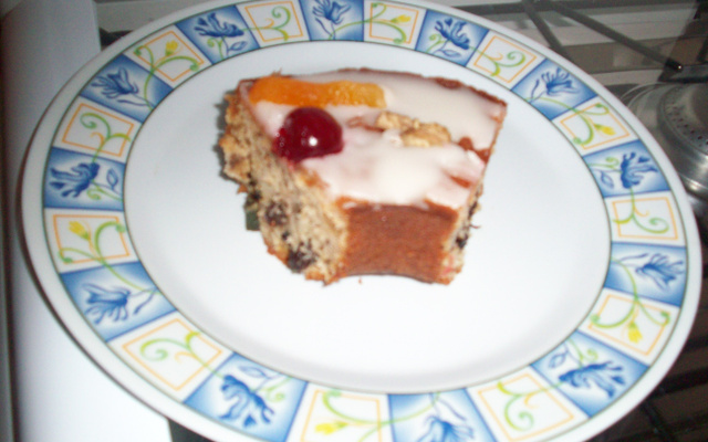 Bolo de frutas especial