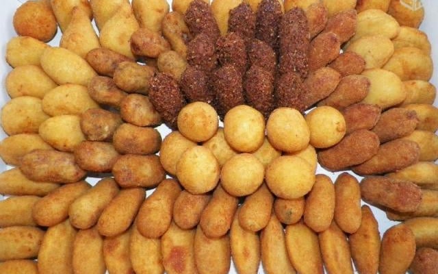 Massa para salgados fritos