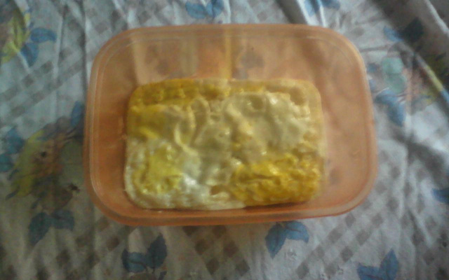 Ovo frito no microondas