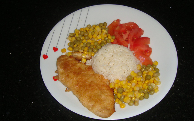 Filé de frango à milanesa sem fritura