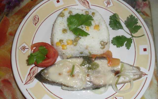 Peixe ao leite de coco