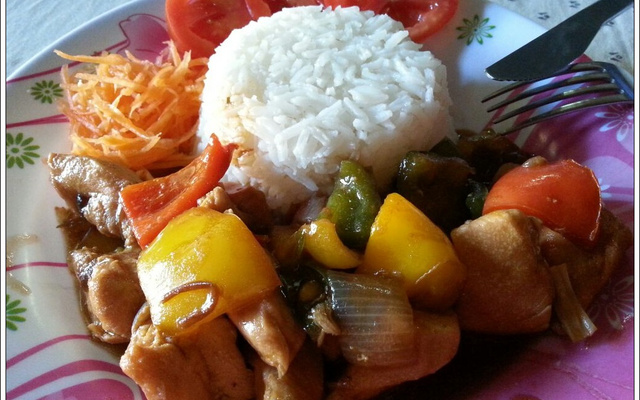 Frango xadrez predilecta