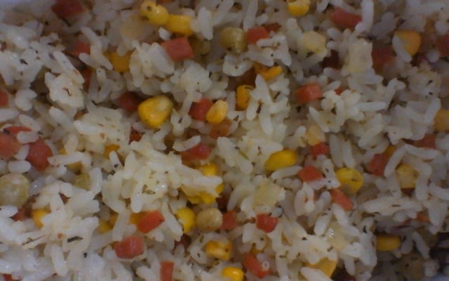Arroz temperado à Kamila